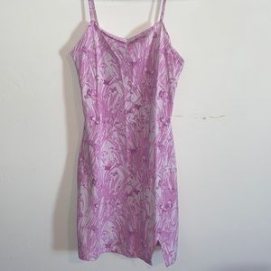 Butterfly mini dress